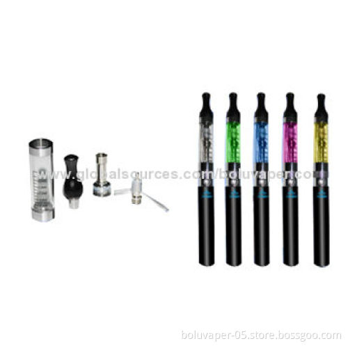 Hot-selling Electronic Hookah with Giant Clearomizer, 2.4mL/VV Battery 1,100mAhNew